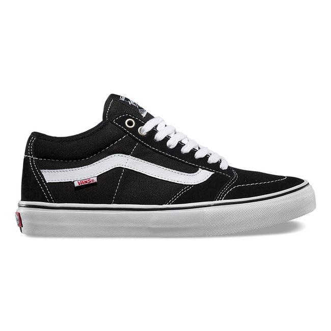 Vans TNT Signature Shoes-Black/White - 1