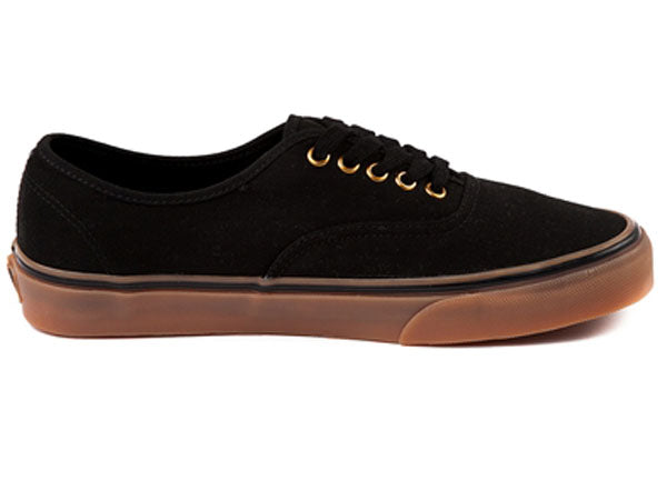 Vans Authentic Shoes-Black/Rubber - 1