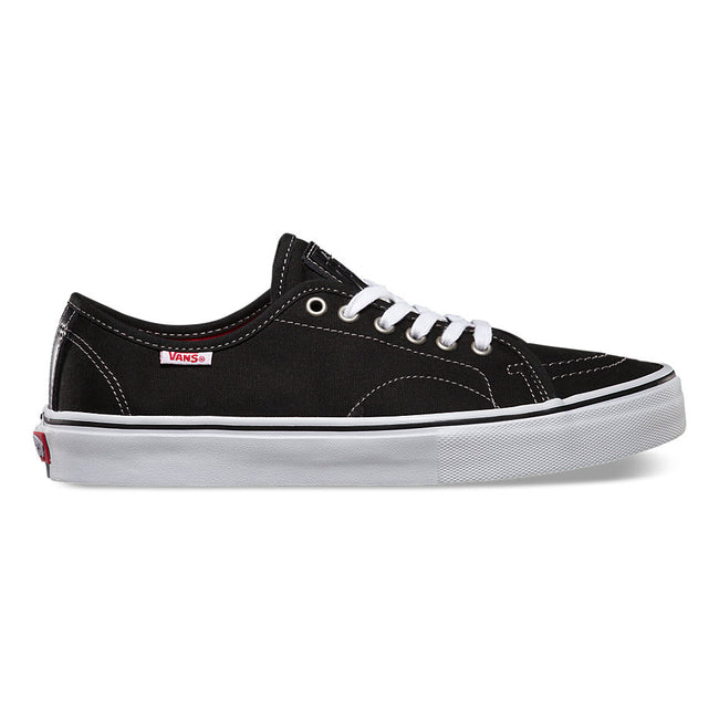 Vans AV Classic Shoes-Black/White/Mid Grey - 1