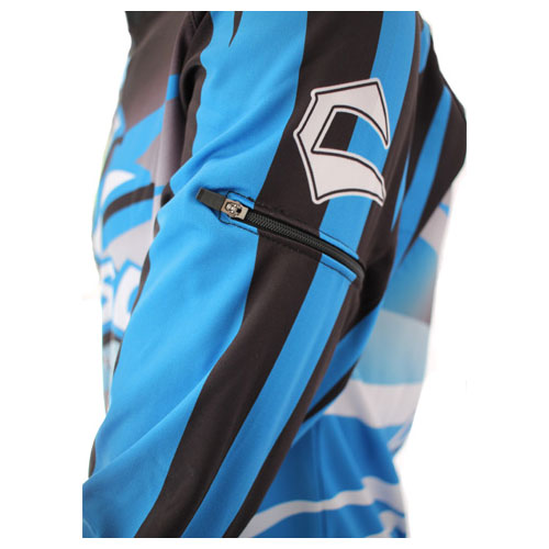 Corsa Warrior BMX Race Jersey-Blue - 4