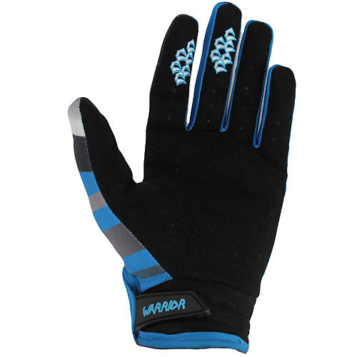 Corsa Warrior BMX Race Gloves-Blue - 2