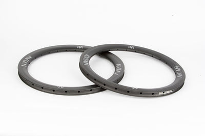 Avian Venatic Carbon Front Rim - 28H 20x1.50" - Matte Black