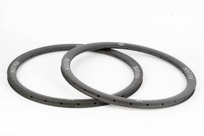 Avian Venatic Carbon Front Rim - 28H 24x1-3/8" - Matte Black